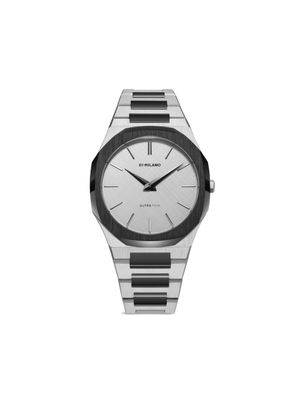 D1 Milano montre Ultra Thin 38 mm - Argent