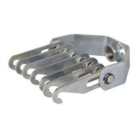 Topgear trekklauw met 7 haken