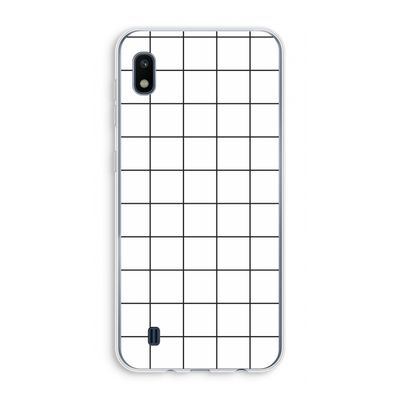 Rooster: Samsung Galaxy A10 Transparant Hoesje