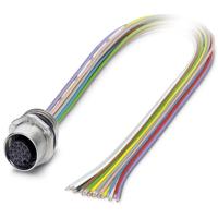 Phoenix Contact 1556294 Sensor/actuator inbouwconnector M12 Aantal polen (sensoren): 17 Bus, inbouw 0.50 m 1 stuk(s)