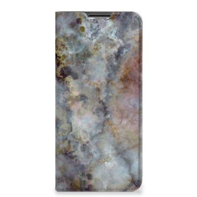 OPPO A54s | A16 | A16s | Standcase | Marmer Grijs OPPO A54s | A16 | A16s | Standcase | Marmer Grijs