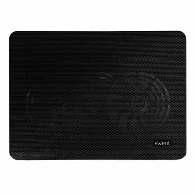 Cooling Base voor Laptop Ewent EW1256 12"-17" Zwart