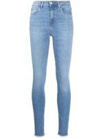 Tommy Hilfiger jean skinny à taille haute - Bleu