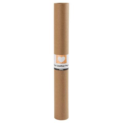 Creativ Company Faux leather papier donkerbruin, 1mtr.