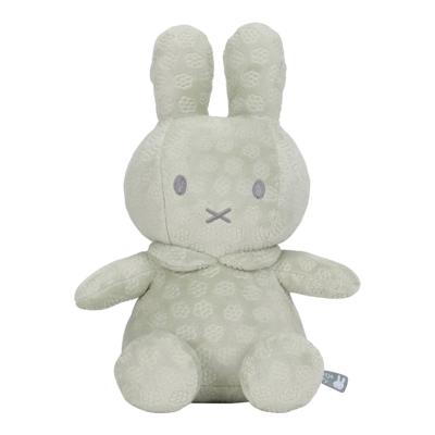 Nijntje knuffel met groen bloemenpatroon - 30 cm