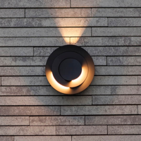 Buitenlamp rond led &apos;Moov&apos; warm wit 21 cm
