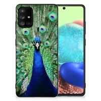 Samsung Galaxy A71 Dierenprint Telefoonhoesje Pauw Samsung Galaxy A71 Dierenprint Telefoonhoesje Pauw