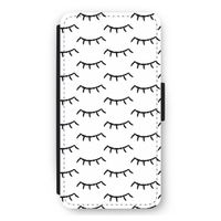 Wimpers: iPhone 11 Pro Max Flip Hoesje