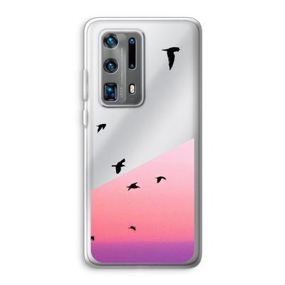Fly away: Huawei P40 Pro Plus Transparant Hoesje