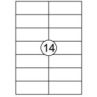 Etiket Quantore 105x42.4mm 1400 stuks