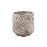 PTMD Bloempot Diesel Grijs Rond Ø18cm