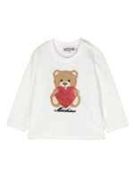 Moschino Kids Teddy Bear-motif T-shirt - Blanc - thumbnail