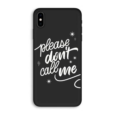 Don't call: iPhone XS Max Biologisch afbreekbaar hoesje