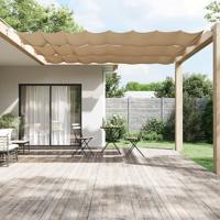 VidaXL Luifel verticaal 60x1000 cm oxford stof taupe