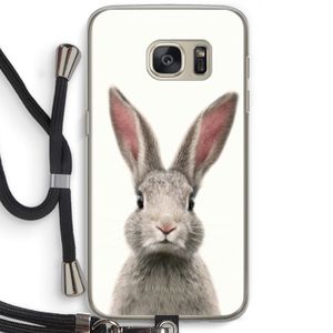Daisy: Samsung Galaxy S7 Transparant Hoesje met koord