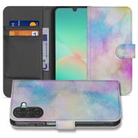 Samsung Galaxy A17 | Bookcase | Hoesje Met Pasjeshouder Watercolor Light