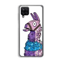 Lama: Samsung Galaxy A12 Transparant Hoesje Lama: Samsung Galaxy A12 Transparant Hoesje