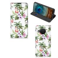 Nokia X20 | X10 | Hoesje maken | Flamingo Palms