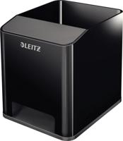 Leitz Dual Black pennenbakje zwart Leitz Dual Black pennenbakje zwart