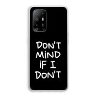 Don't Mind: Oppo A94 5G Transparant Hoesje
