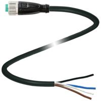 Pepperl+Fuchs 239998-100047 Sensor/actuator connector, geassembleerd Aantal polen (sensoren): 4 3 m 1 stuk(s)