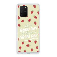 Don't forget to have a great day: Samsung Galaxy S10 Lite Transparant Hoesje