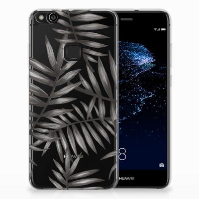 Huawei P10 Lite | TPU Case | Leaves Grey