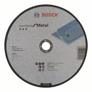 Bosch Accessories A30 S BF 2608603168 Doorslijpschijf recht 230 mm 1 stuk(s) Metaal