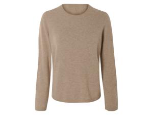 esmara Kasjmier dames trui (Beige, XS (32/34))