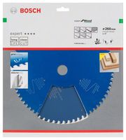 Bosch 2 608 644 082 cirkelzaagblad 26 cm 1 stuk(s) - thumbnail