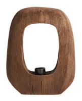 Light & Living Tafellamp 'Kelafo' Mangohout, 30cm, kleur Bruin Light & Living Tafellamp 'Kelafo' Mangohout, 30cm, kleur Bruin