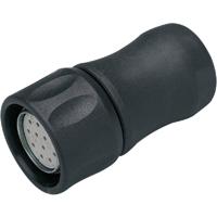 ifm Electronic E60122 Sensor/actuator connector, niet geassembleerd Aantal polen (sensoren): 12 Bus, recht 1 stuk(s)