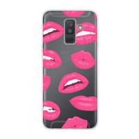 Bite my lip: Samsung Galaxy A6 Plus (2018) Transparant Hoesje