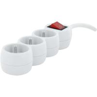 Blocco 3x16A - CHACON - 3G1,5 mm2 - 1,5 m - Bianco