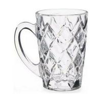 Kopp Diamant Transparant Glas (110 ml) (6 Stuks) - thumbnail