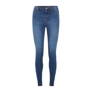 vlotter Initiatief prachtig NOISY MAY high waist skinny jeans NMCALLIE medium blue denim