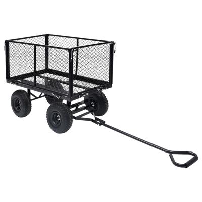 Tuinwagen 350 kg zwart