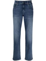 7 For All Mankind jean droit à patch logo - Bleu - thumbnail