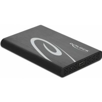 Delock 42610 externe behuizing voor 2,5 SATA HDD/SSD met SuperSpeed USB 10 Gbps (USB 3.1 Gen 2)