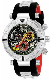 Horlogeband Invicta 22733 / 22733-01 Silicoon Zwart