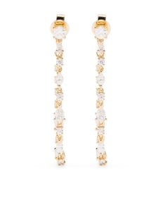 Anita Ko boucles d'oreilles en or 18ct serties de diamants