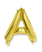 HEMA Folieballon letter A 30cm goud (goud)