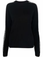 Karl Lagerfeld sweat en cachemire - Noir