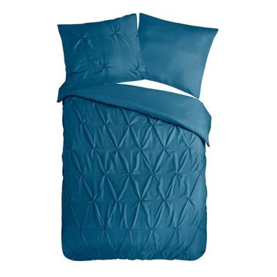Dekbedovertrek Chesterfield Petrol Luxe 140x200 Cm Anti Allergie & Anti Huisstofmijt Pure - Dekbed-Discounter.nl