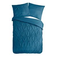 Dekbedovertrek Chesterfield Petrol Luxe 140x200 Cm Anti Allergie & Anti Huisstofmijt Pure - Dekbed-Discounter.nl