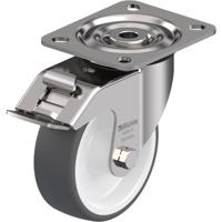 Blickle LX-POTH 100G-FI Zwenkwiel met rem Wieldiameter: 100 mm Draagvermogen (max.): 250 kg 1 stuk(s)