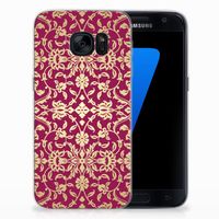 Siliconen Hoesje Samsung Galaxy S7 Barok Pink