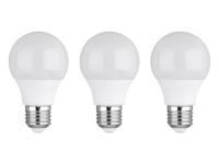 LIVARNO home 2 of 3 LED-lampen (4,2W E27-peervorm, set van 3, melkachtig)
