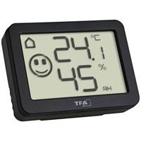 TFA Dostmann Thermo- en hygrometer Zwart - thumbnail