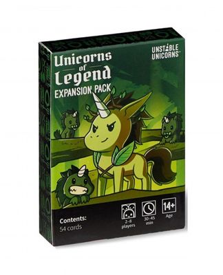 Breaking Games kaartspel Unstable Unicorns uitbreiding Unicorns of Legend